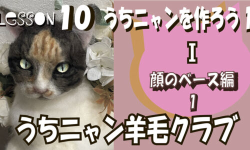 【10ヶ月目】うちニャンをつくろう